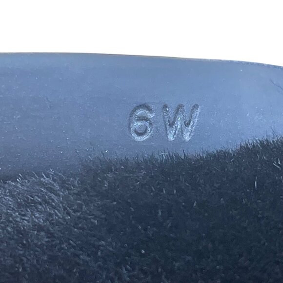 UGG Women’s Black Fur Comfortable Flip Flop Plush Slippers Sandals Size 6W - Picture 6 of 8